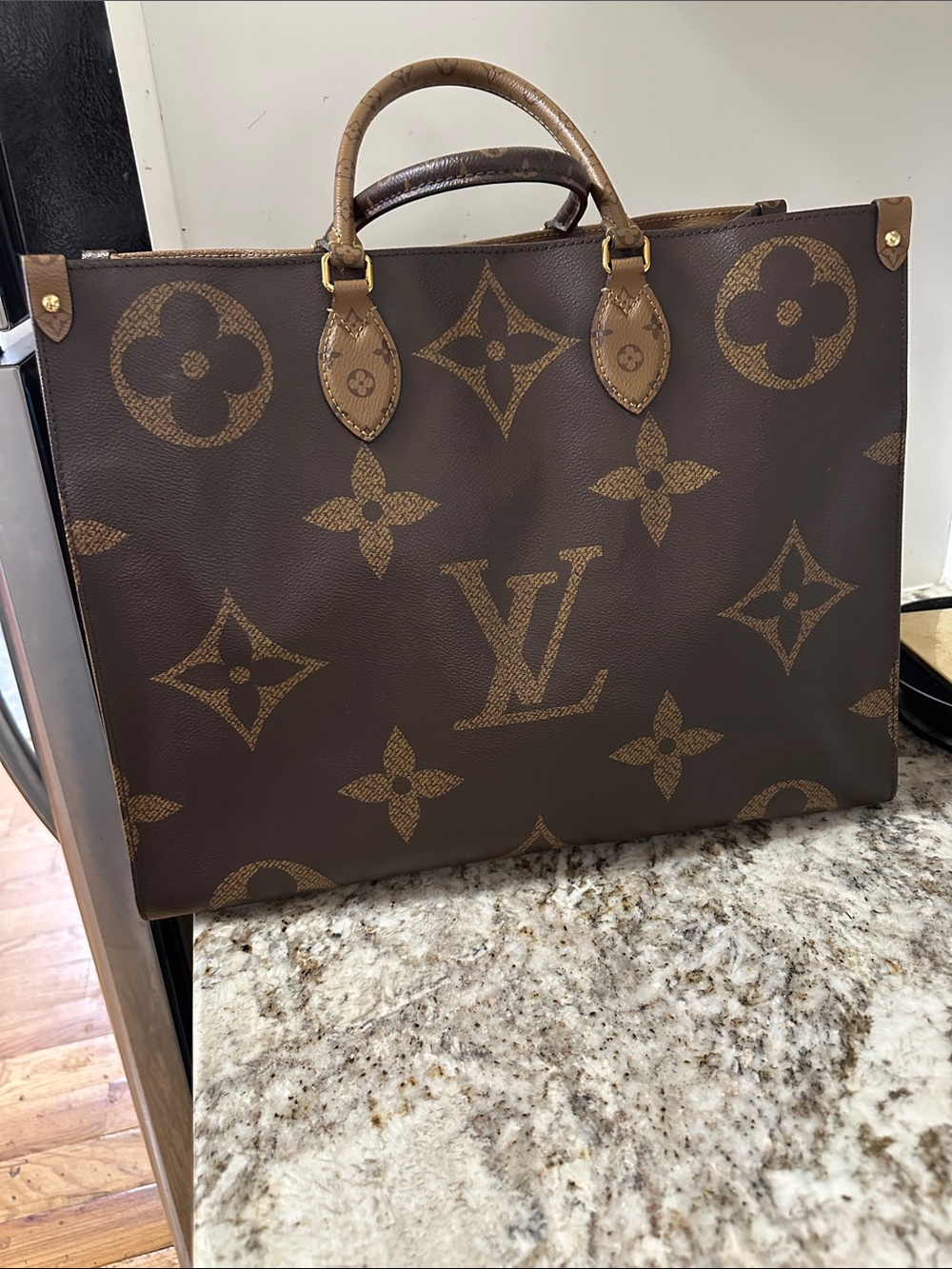 Louis Vuitton Brown Monogram Canvas Large Top-Handle Briefcase